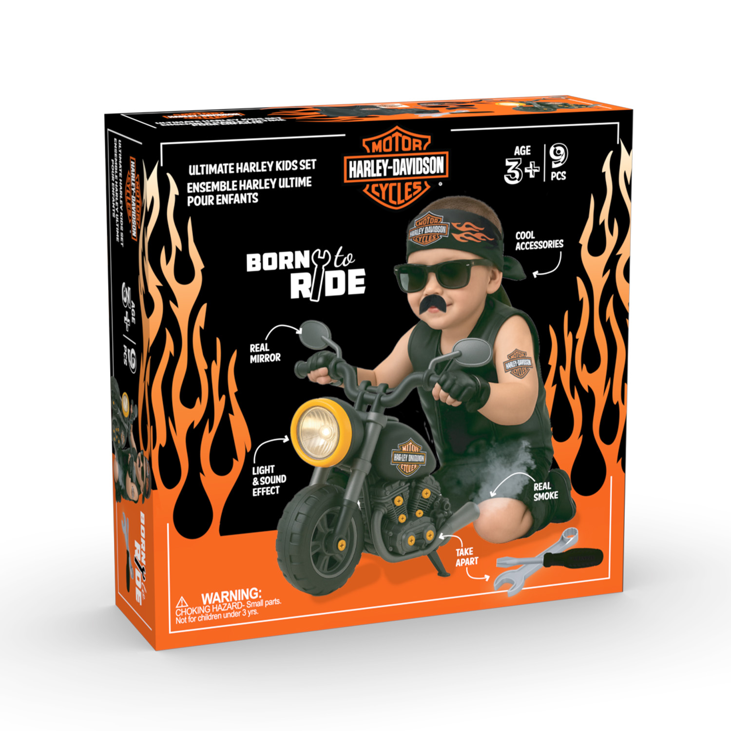 Lil' Biker Costume Set