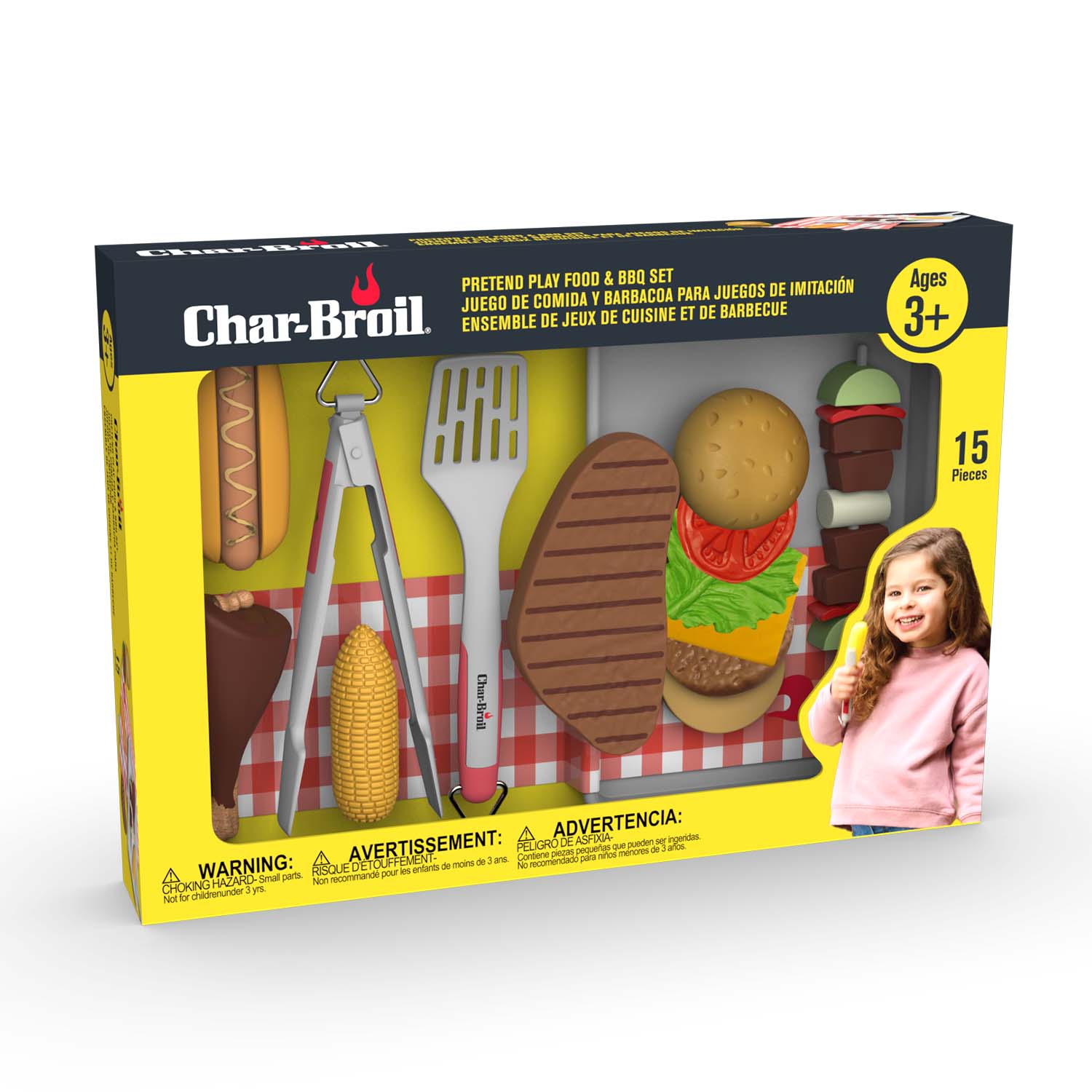 Char Broil Pretend Play Food & BBQ Set
