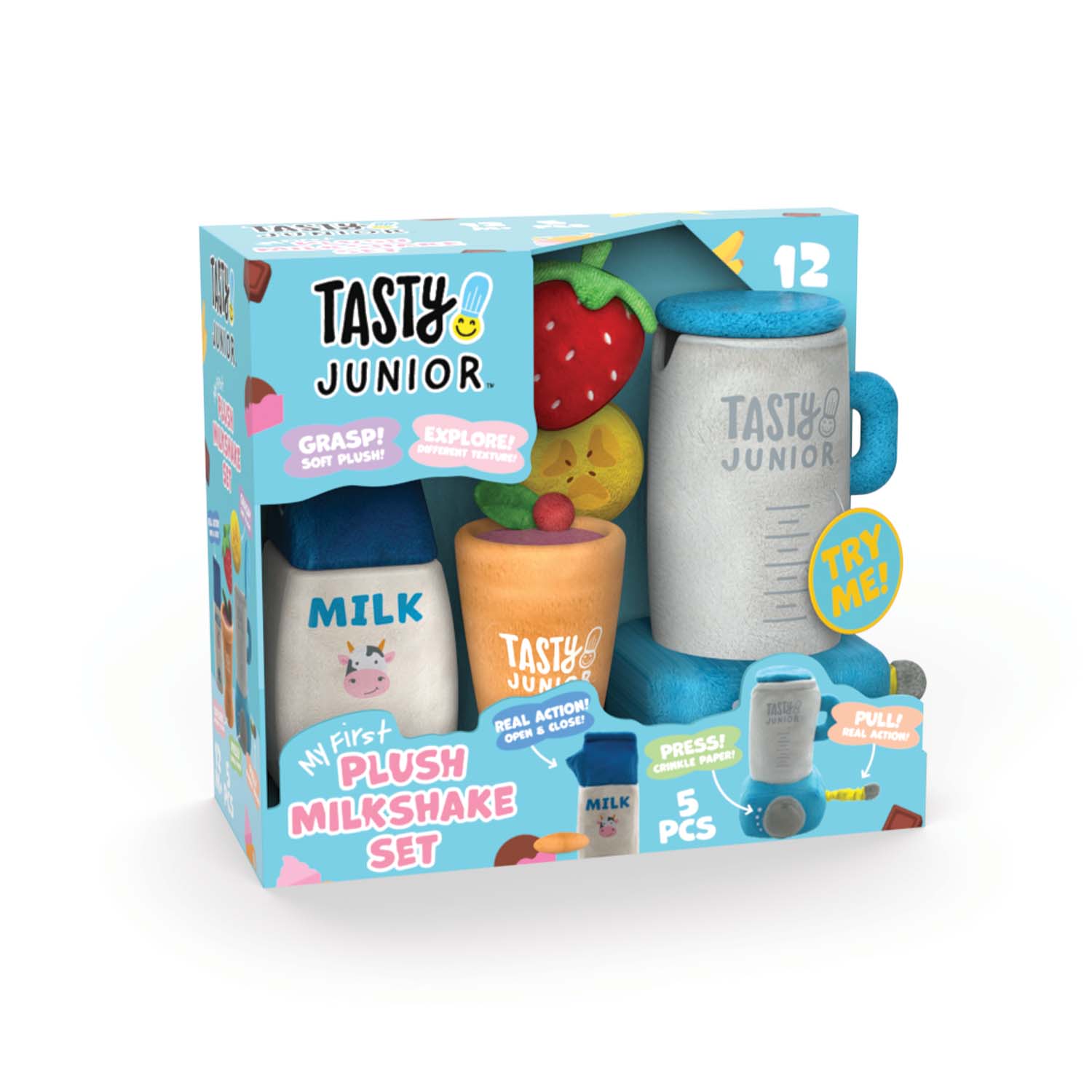 Plush Ice Cream Truck Set