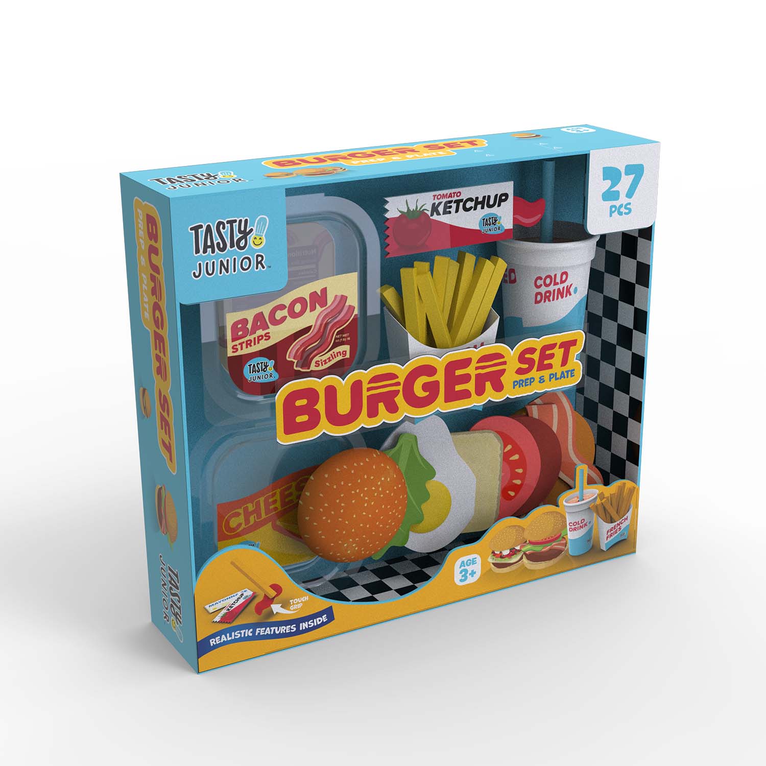 Prep N Plate Small Burger Set
