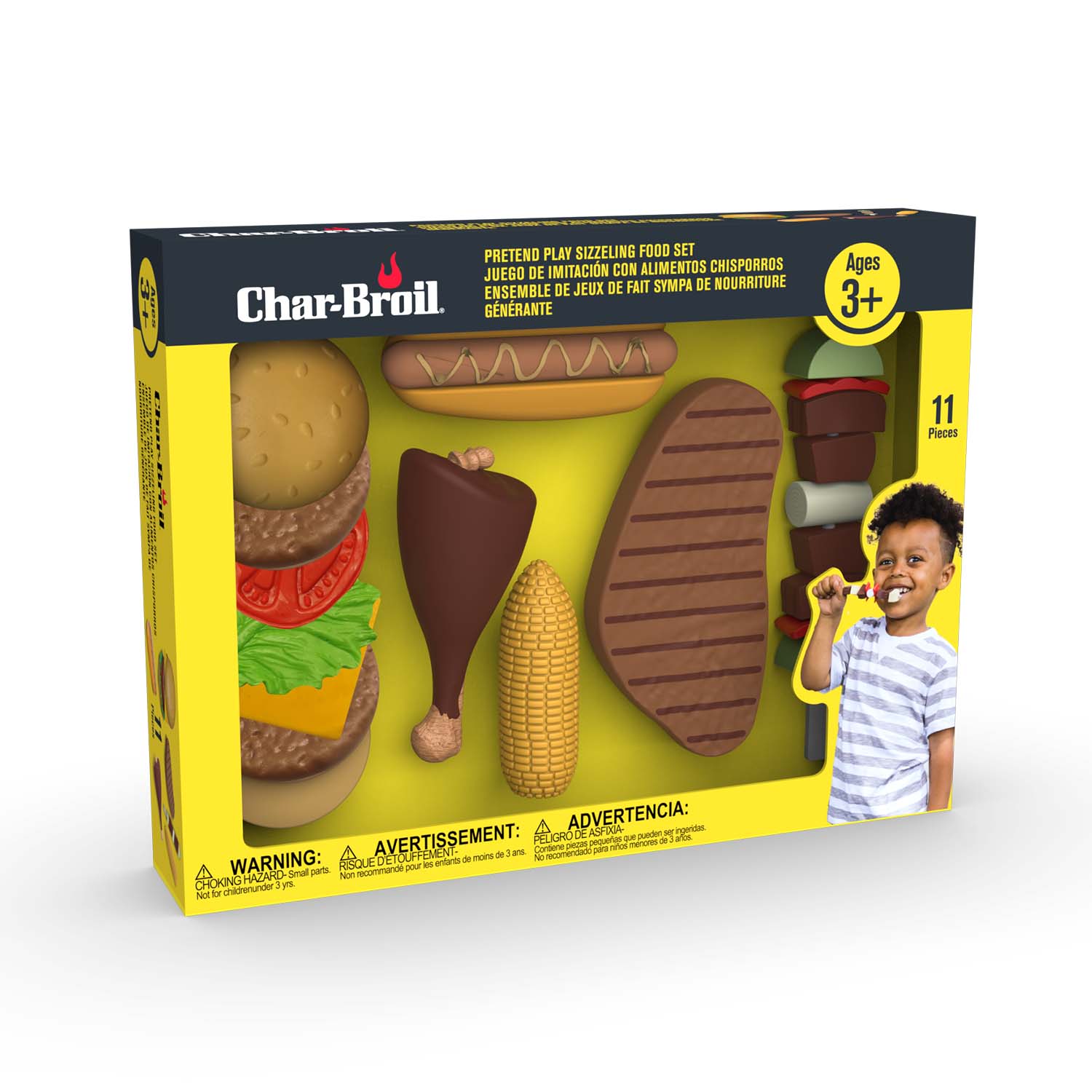 Char Broil  Pretend Play Sizzling Food Set