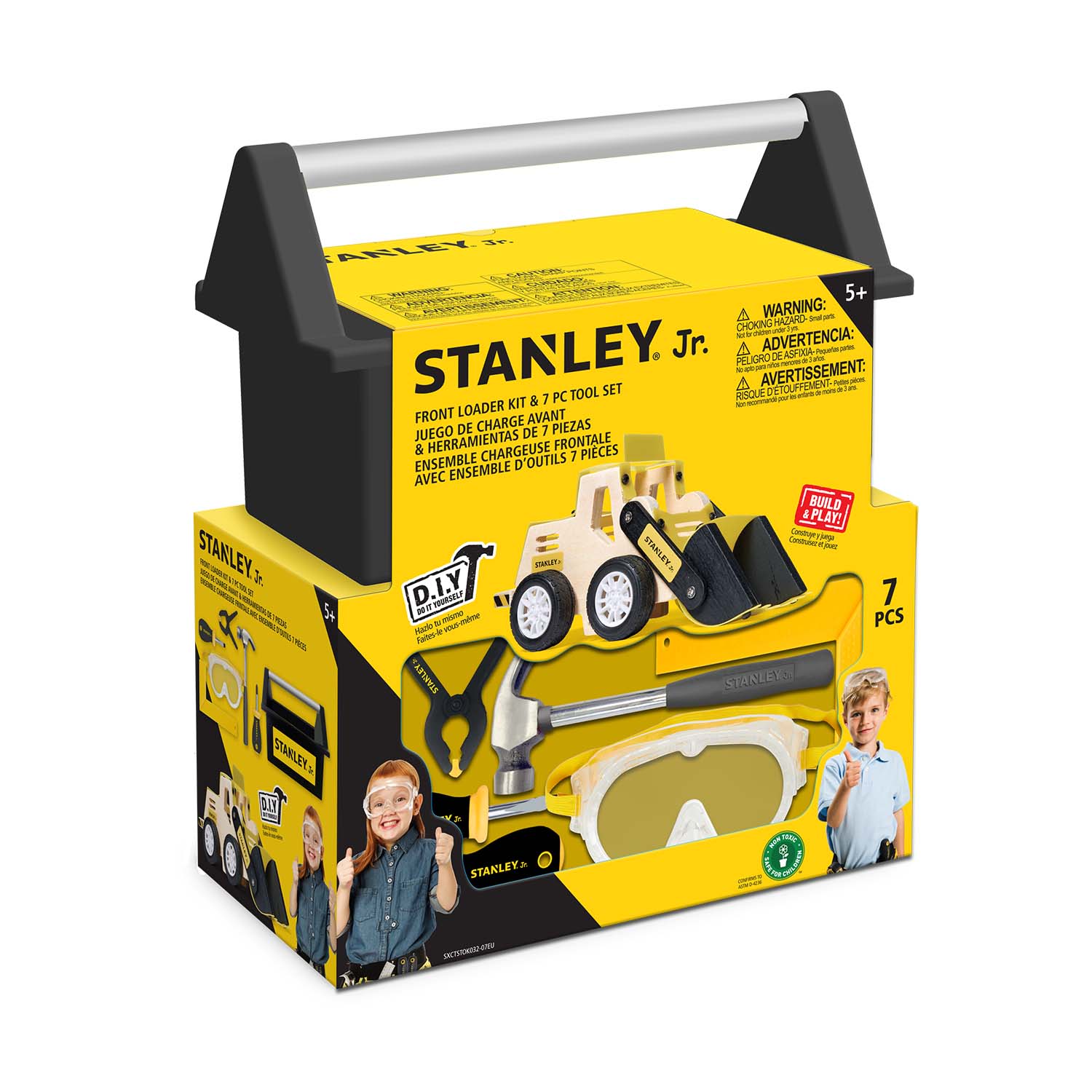 Open Toolbox & Motor Bike Kit & 6 Piece Toolset