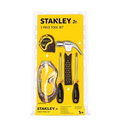 Kids 5 piece Toolset Stanley Jr